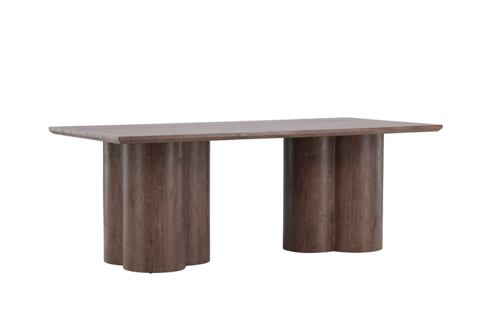Venture Home Olivia Dining Table 100x210 cm  - Mocca /