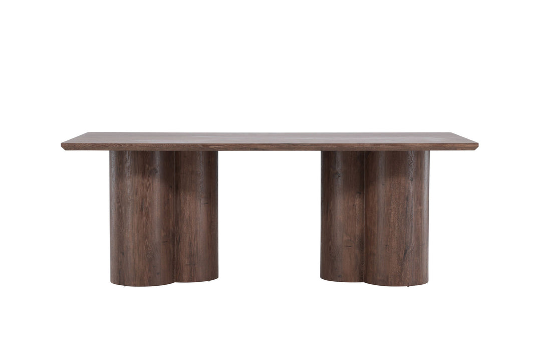 Venture Home Olivia Dining Table 100x210 cm  - Mocca /