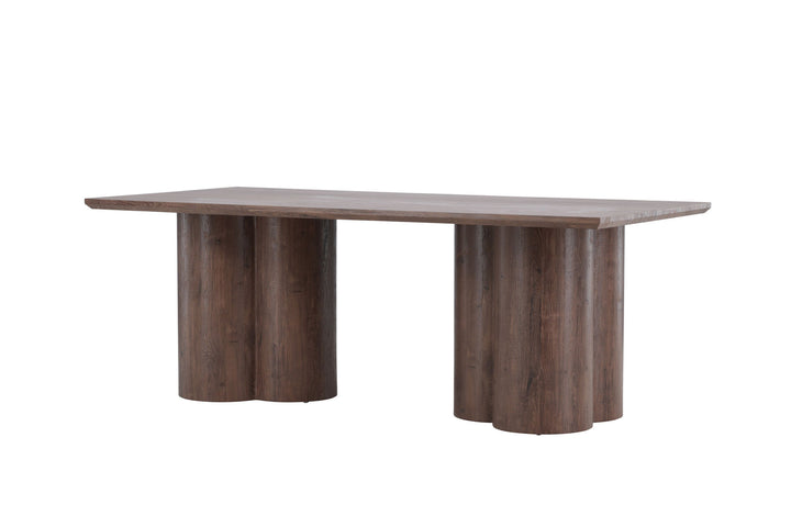 Venture Home Olivia Dining Table 100x210 cm  - Mocca /