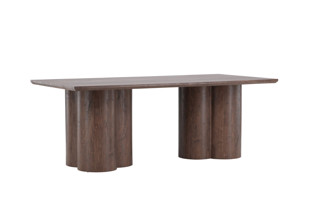Venture Home Olivia Dining Table 100x210 cm  - Mocca /