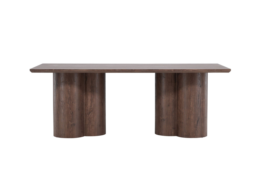 Venture Home Olivia Dining Table 100x210 cm  - Mocca /
