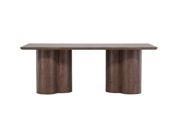 Venture Home Olivia Dining Table 100x210 cm  - Mocca /
