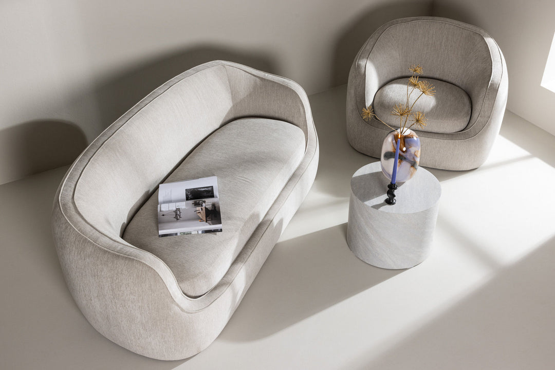 Venture Home Elio 3-seat Sofa - Light Grey /