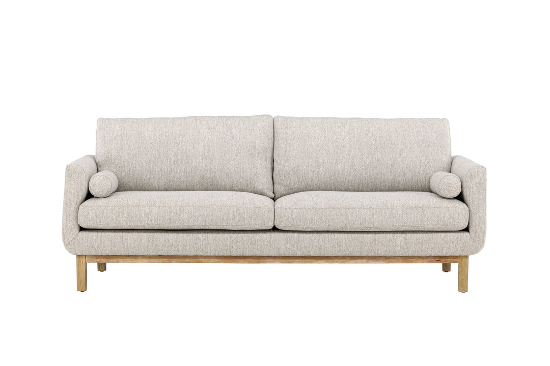 Venture Home Olympos 3-seat Sofa - Woodlook / Beige