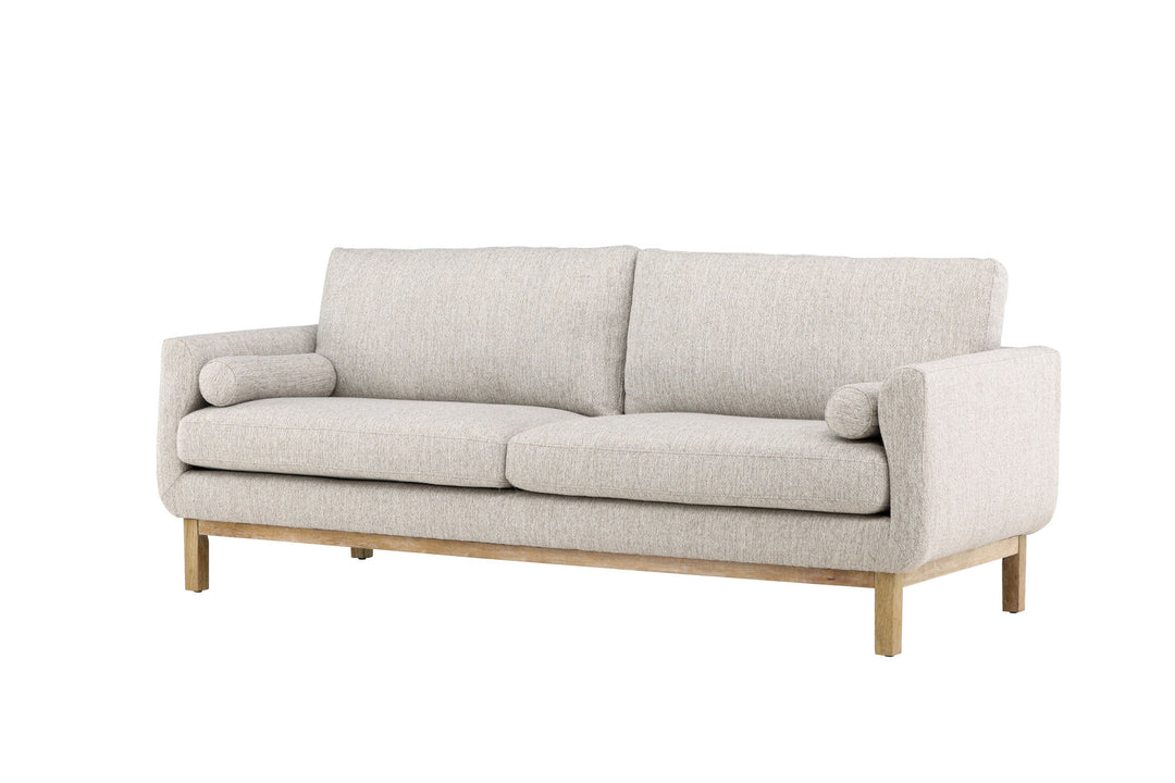 Venture Home Olympos 3-seat Sofa - Woodlook / Beige