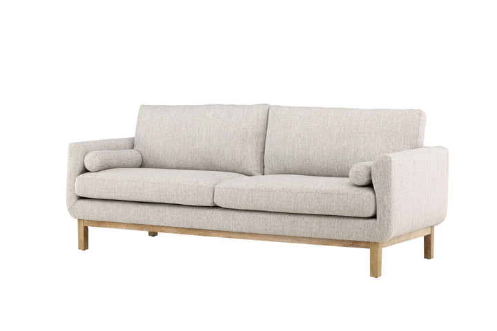 Venture Home Olympos 3-seat Sofa - Woodlook / Beige