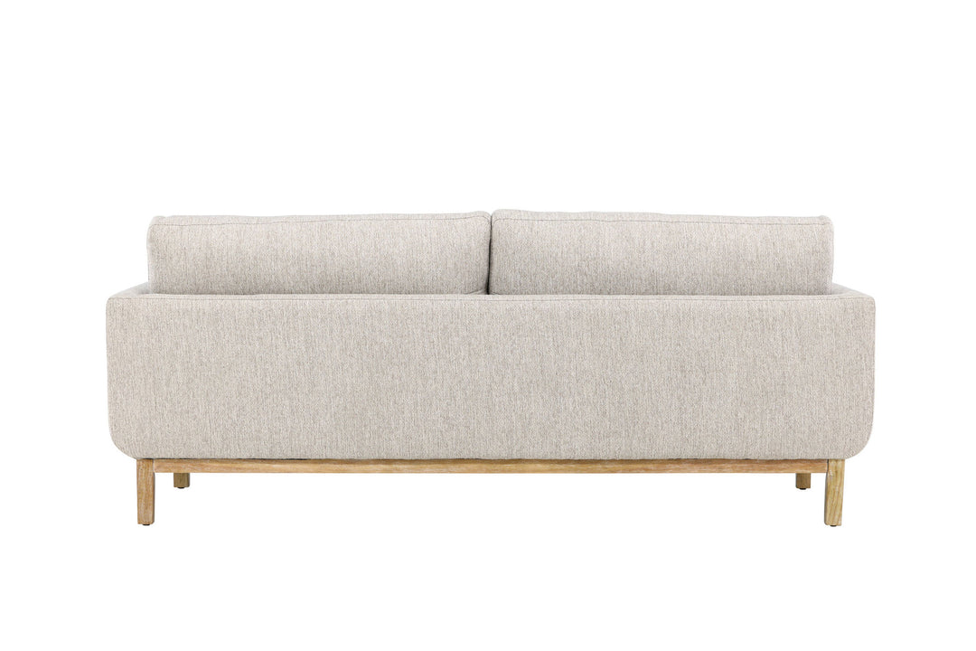 Venture Home Olympos 3-seat Sofa - Woodlook / Beige