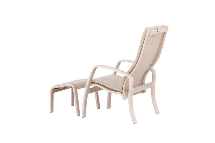 Venture Home Grötö Lounge Chair - Oak Veneer / Beige
