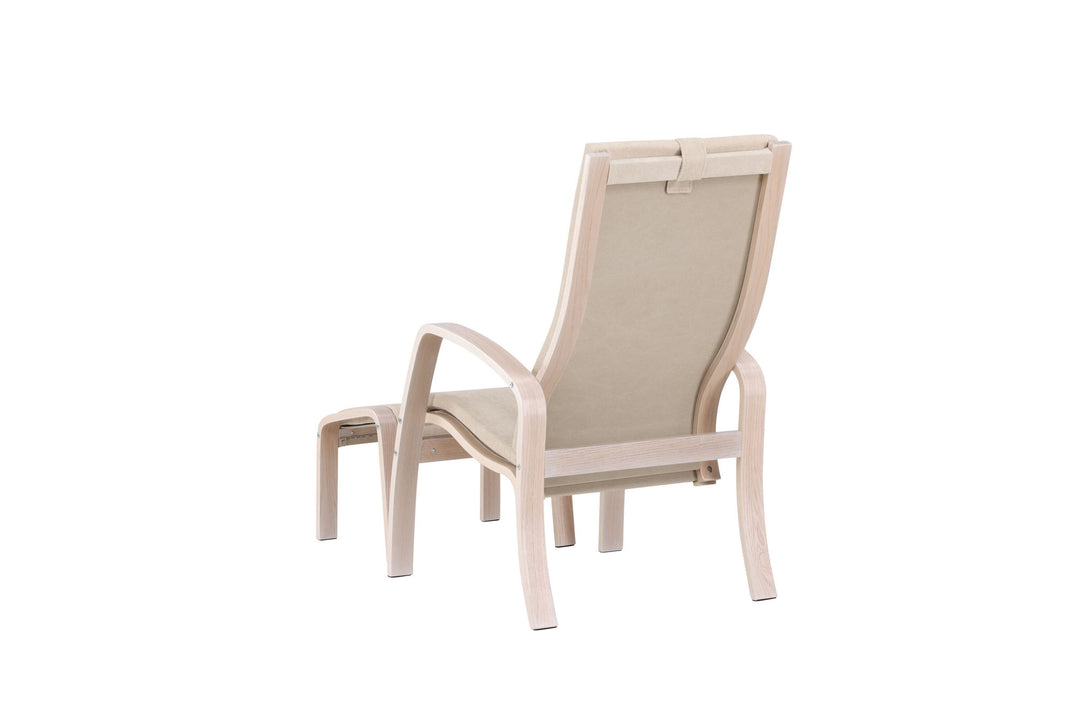 Venture Home Grötö Lounge Chair - Oak Veneer / Beige