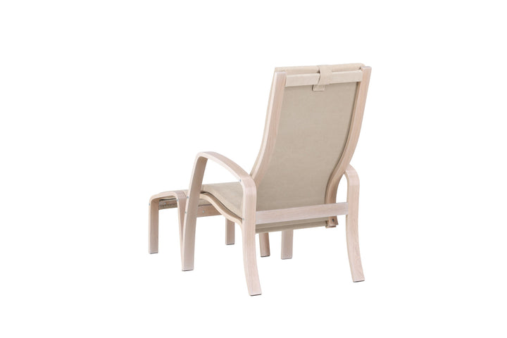 Venture Home Grötö Lounge Chair - Oak Veneer / Beige