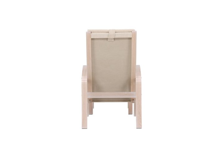 Venture Home Grötö Lounge Chair - Oak Veneer / Beige