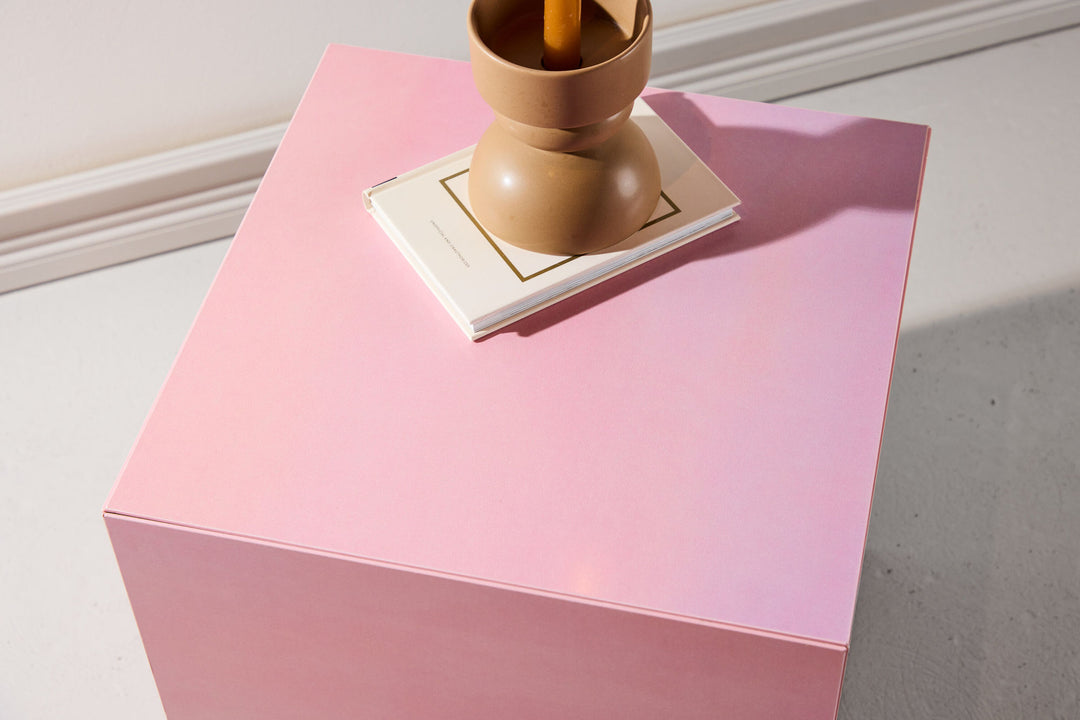 Venture Home York Sofa Table 45x40x40 cm - Cloudy Pink