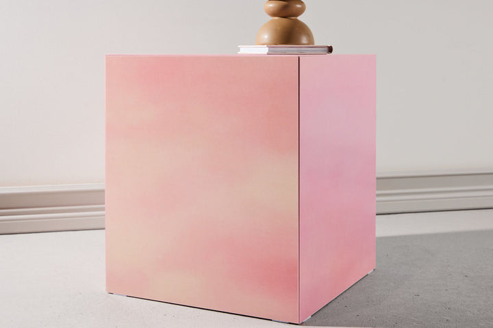 Venture Home York Sofa Table 45x40x40 cm - Cloudy Pink