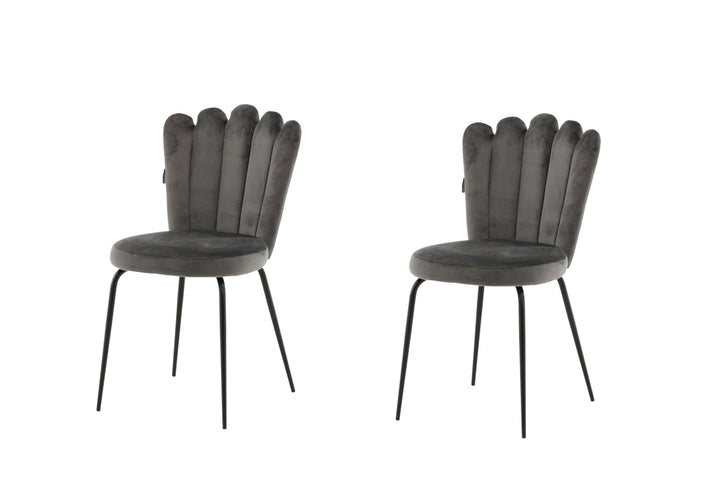 Furniture Fashion Limhamn Chair 2-pack - Grey