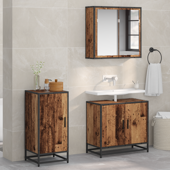 Sideboard Gammelt træ 35,5 x 35 x 76 cm