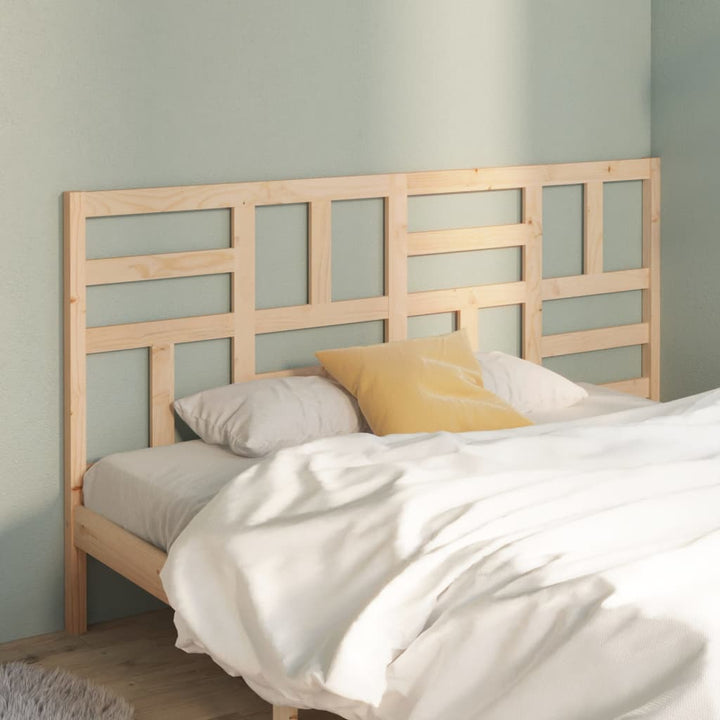 sengegærde 206x4x104 cm massivt fyrretræ