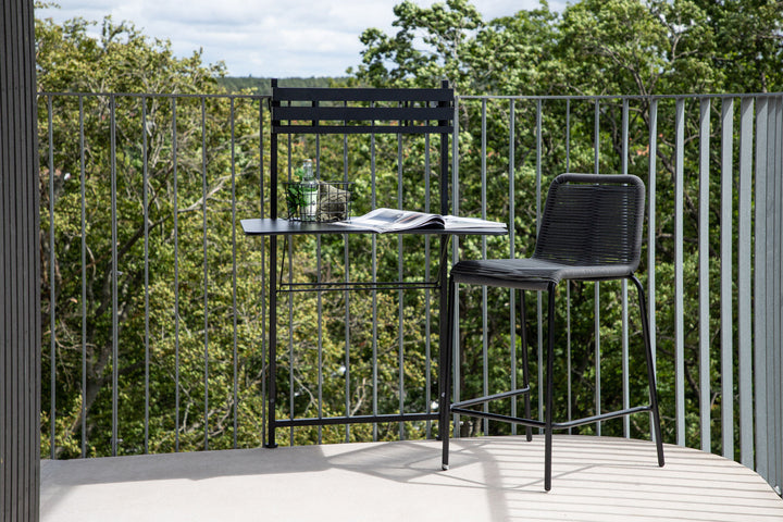 Venture Home Borneo Balconytable Steel - Black / Rectangular 77*57*120