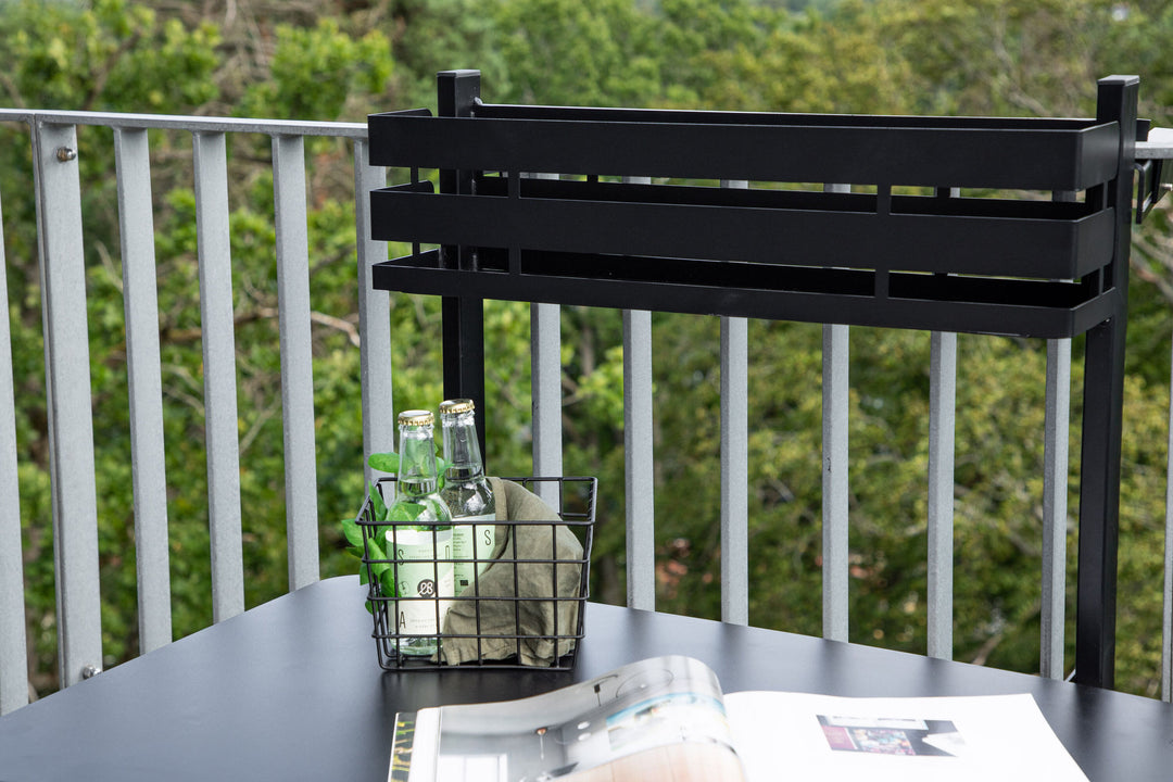 Venture Home Borneo Balconytable Steel - Black / Rectangular 77*57*120