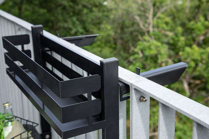 Venture Home Borneo Balconytable Steel - Black / Rectangular 77*57*120