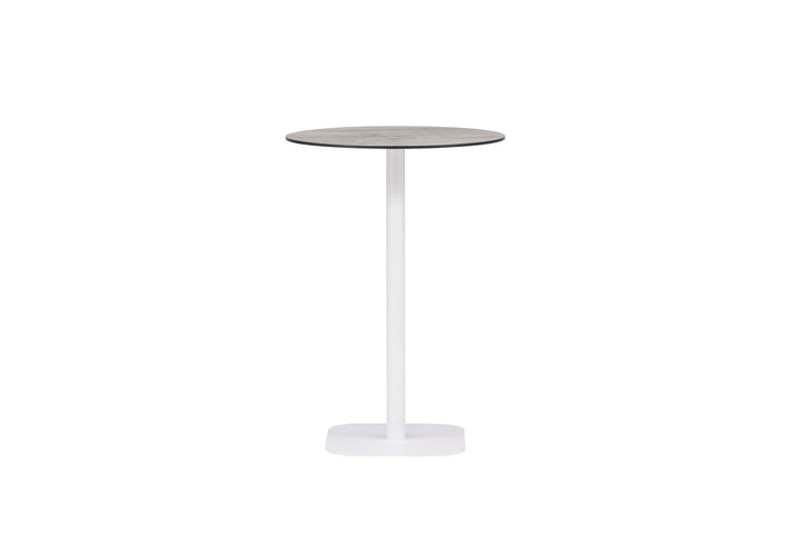 Venture Home Milano Bartable Steel - White / Round ø70