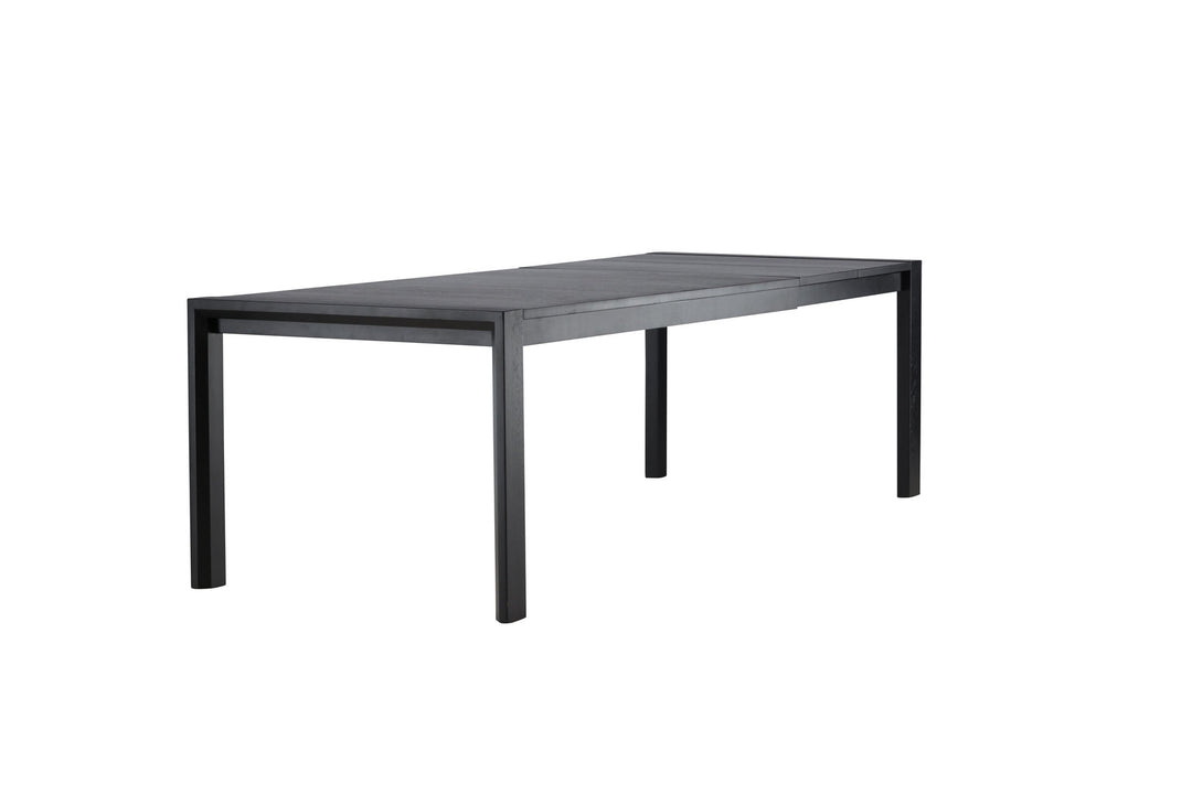 Vind Slider Spisebord 250x95x75 cm - Sort / Massiv Egetræsfiner