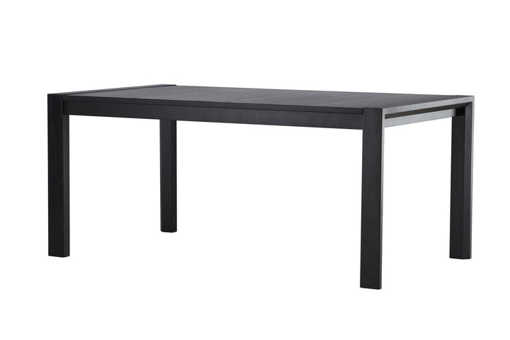 Vind Slider Spisebord 250x95x75 cm - Sort / Massiv Egetræsfiner