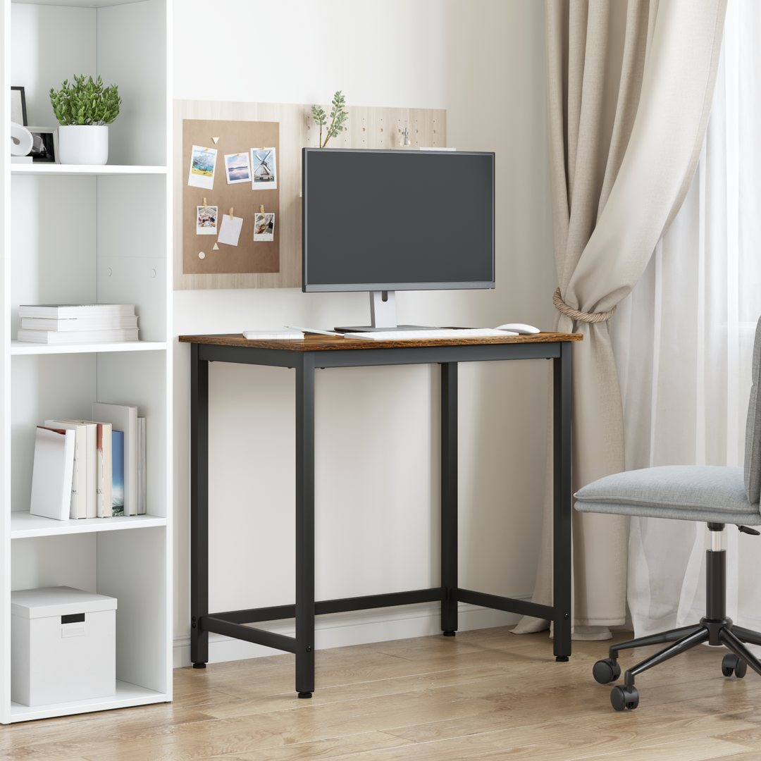 bord Røget eg 100 x 50 x 76,5 cm Ingeniørtræ og stål