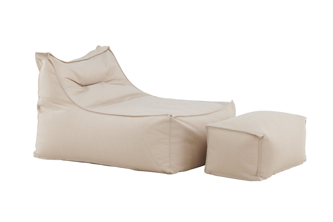 Venture Home Redang Relaxbag with Ottoman   -  Beige