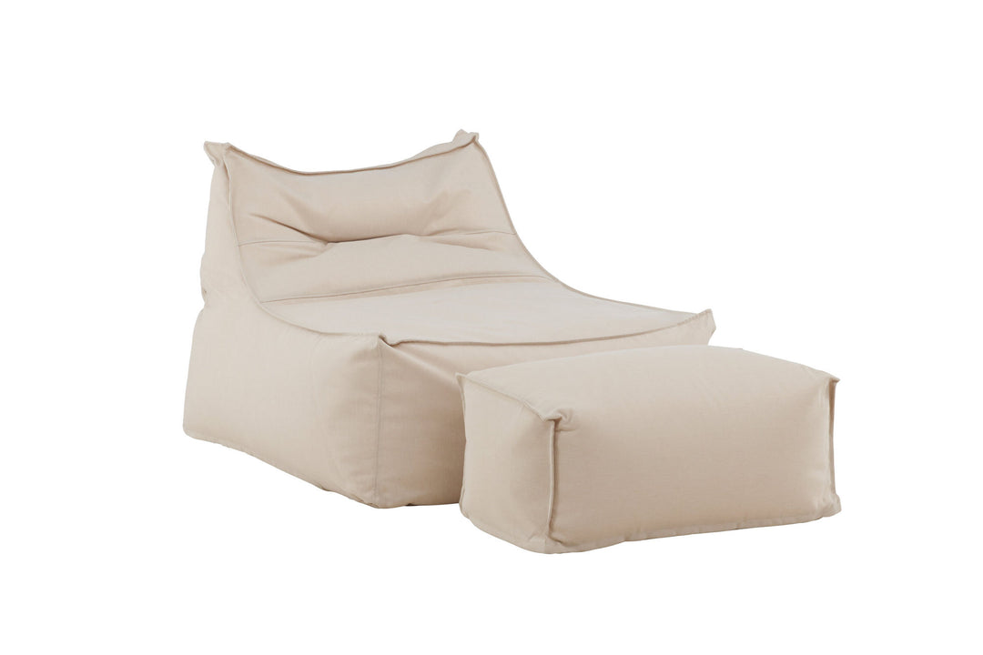 Venture Home Redang Relaxbag with Ottoman   -  Beige