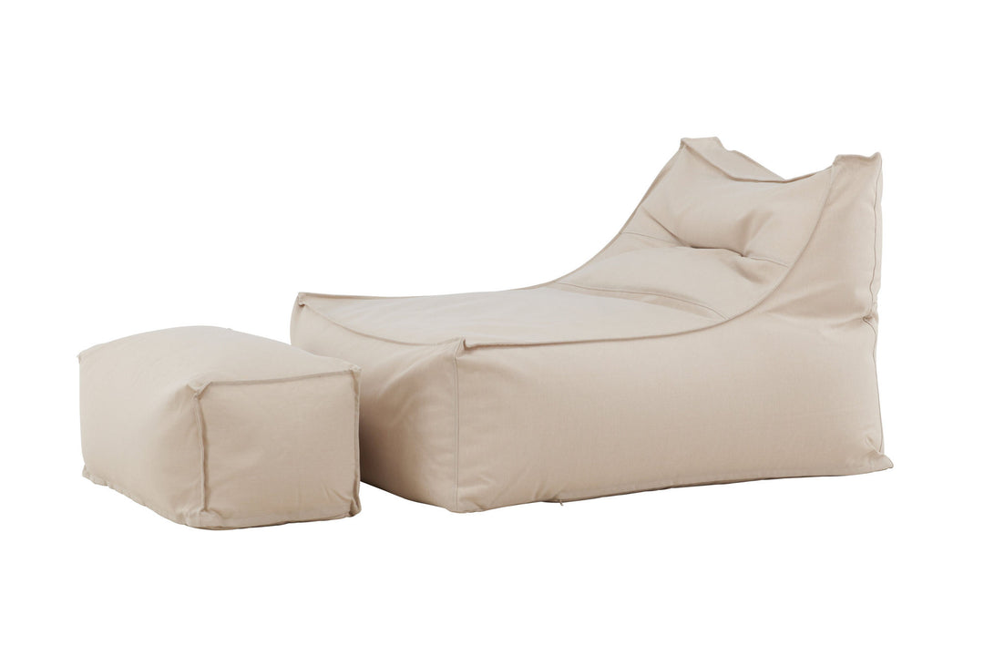 Venture Home Redang Relaxbag with Ottoman   -  Beige