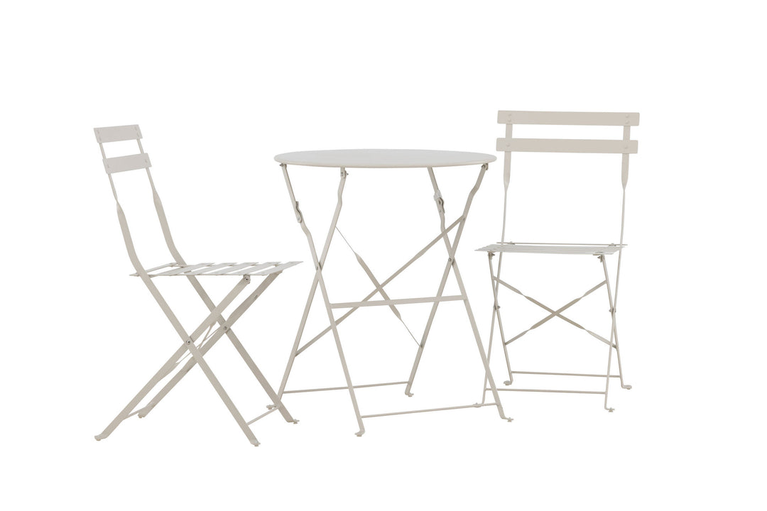 Venture Home Tao Cafe Set - Beige / Beige