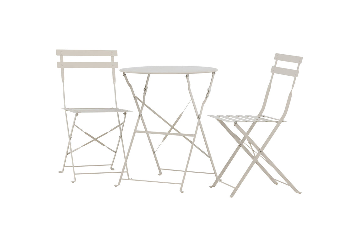 Venture Home Tao Cafe Set - Beige / Beige