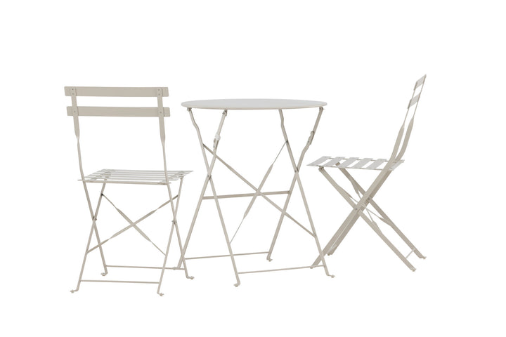 Venture Home Tao Cafe Set - Beige / Beige