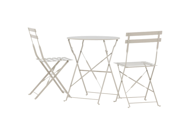 Venture Home Tao Cafe Set - Beige / Beige