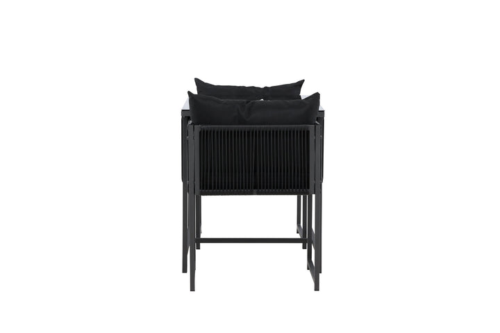 Venture Home Noto Balcony Set - Black / Black