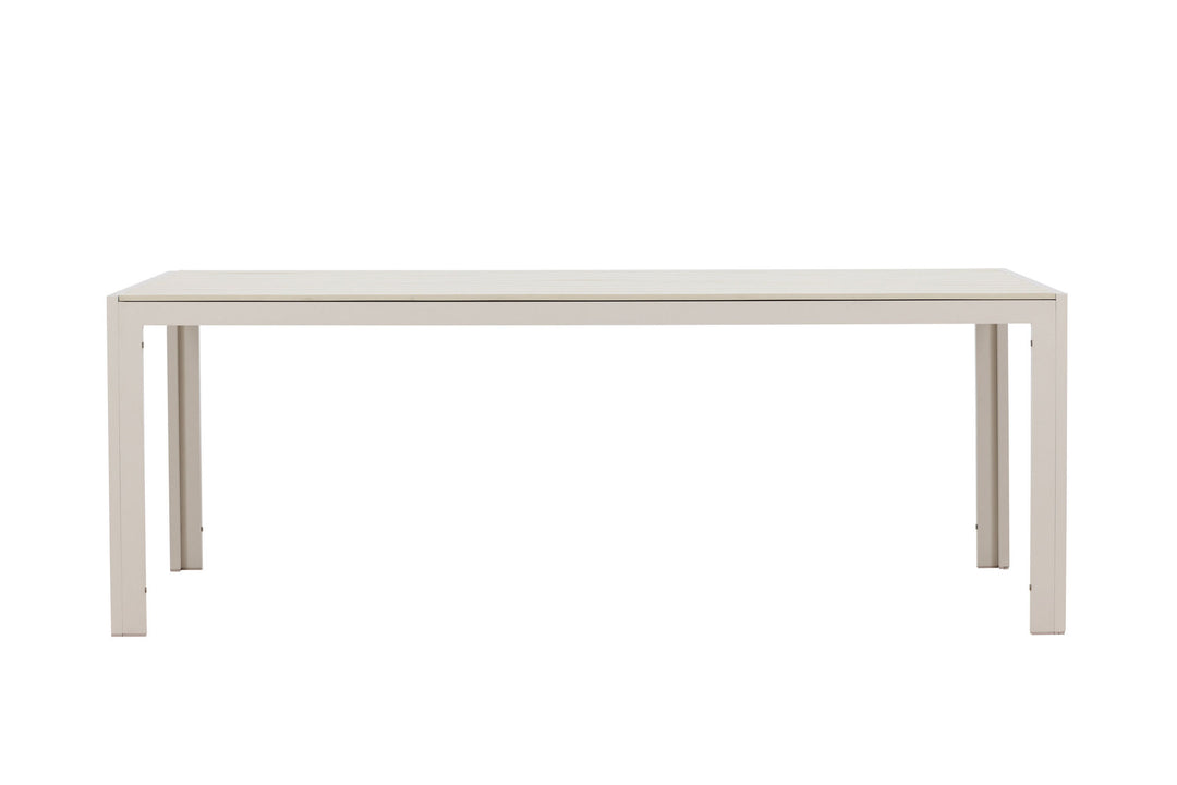 Venture Home Mirko Dining Table 205x90x74 - Beige / Beige