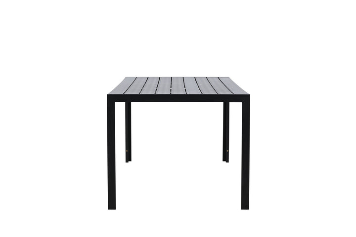 Venture Home Mirko Dining Table 205x90x74 - Black / Black
