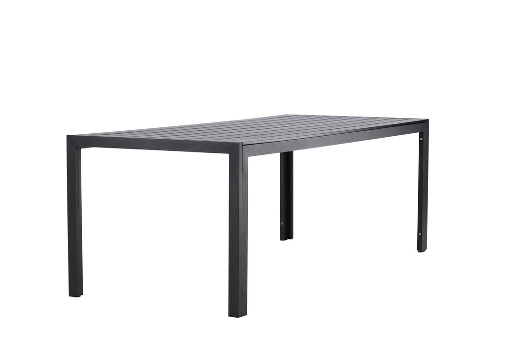 Venture Home Mirko Dining Table 205x90x74 - Black / Black