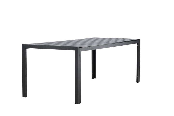Venture Home Mirko Dining Table 205x90x74 - Black / Black