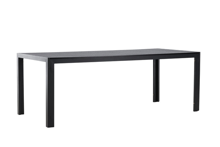 Venture Home Mirko Dining Table 205x90x74 - Black / Black