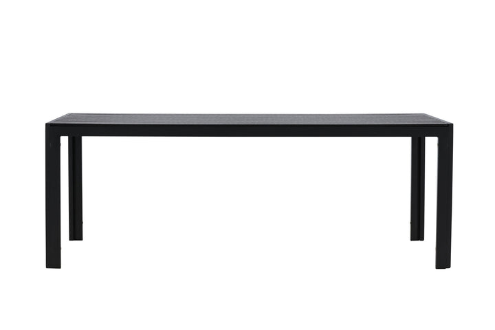 Venture Home Mirko Dining Table 205x90x74 - Black / Black