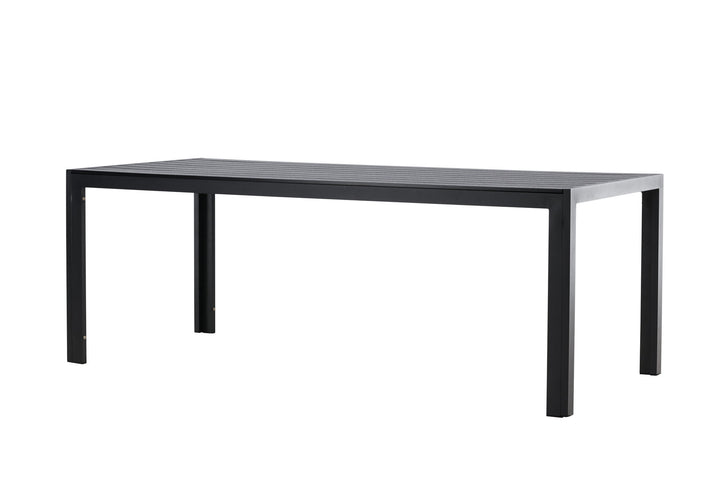 Venture Home Mirko Dining Table 205x90x74 - Black / Black