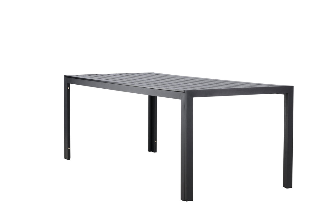 Venture Home Mirko Dining Table 205x90x74 - Black / Black