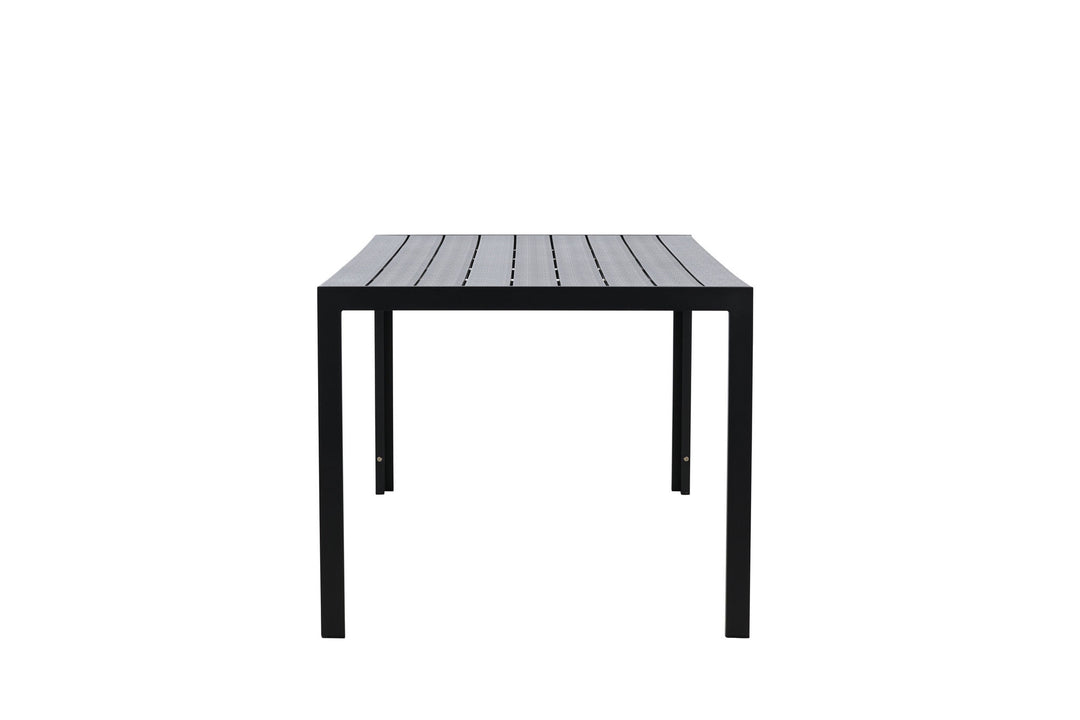 Venture Home Mirko Dining Table 205x90x74 - Black / Black