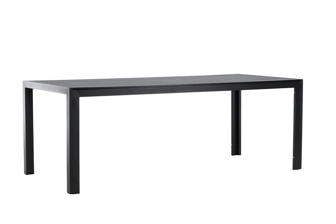 Venture Home Mirko Dining Table 205x90x74 - Black / Black