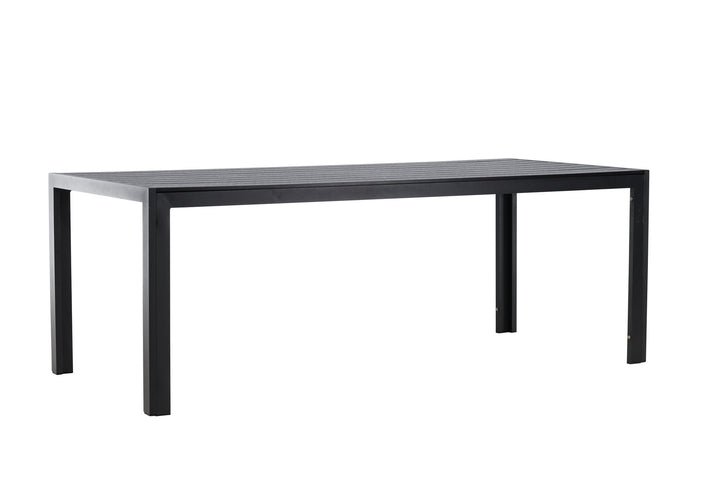 Venture Home Mirko Dining Table 205x90x74 - Black / Black