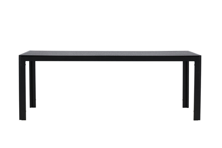 Venture Home Mirko Dining Table 205x90x74 - Black / Black