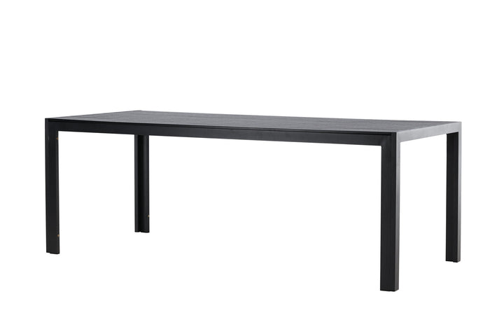 Venture Home Mirko Dining Table 205x90x74 - Black / Black