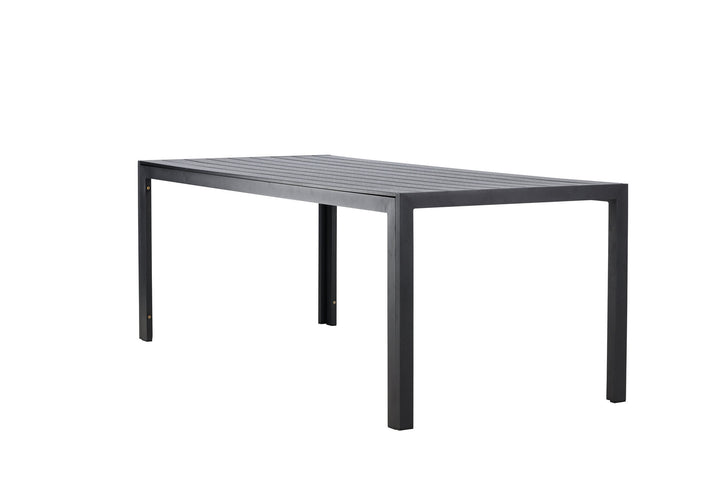 Venture Home Mirko Dining Table 205x90x74 - Black / Black