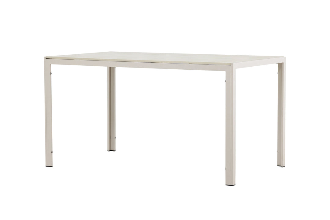 Venture Home Mirko Dining Table 140x80x74 - Beige / Beige